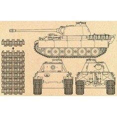 1/35 German Panther G Separate Track Links