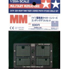 1/35 German Tiger I Grills Set for Tamiya kit #35146/35177/35194 (1 Photo-Etched Sheet) 