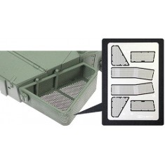 1/35 German Leopard 2 A5/A6 Photo-Etched Set (1 Photo-Etched Sheet)