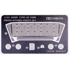 1/35 JGSDF Type 90 Tank Photo-Etched Set for Tamiya kit (1 Photo-Etched Sheet)