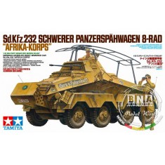 1/35 German 8-Wheeled Heavy Armoured Car SdKfz.232 "AFRICA-CORPS"