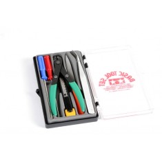 Basic Tool Set MK816: Side Cutters, Angled Tweezers, Screwdrivers, Craft Knife, File