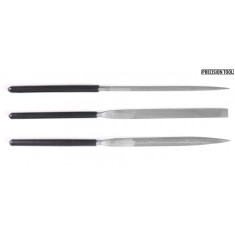 Basic Files Set - Flat, Round & Half-Round (Medium Double-Cut)