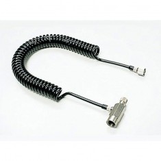 Prop. Can Attachment (Curled) Hose (HG Airbrush II to Spray Work air cans)