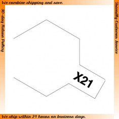 Enamel Paint X-21 Gloss Flat Base (10ml)