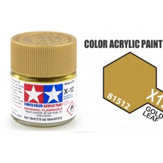 Acrylic Paint Mini X -12 Gold (10ml)