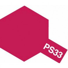 Lacquer Spray Paint PS-33 Cherry Red for Polycarbonate (100ml, for RC)