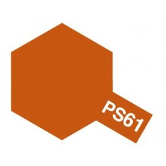Lacquer Spray Paint PS-61 Metallic Orange for Polycarbonate (100ml, for RC)
