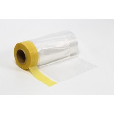 Masking Tape with Plastic Sheeting (Width: 550mm, Length: 10m)