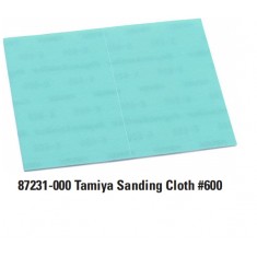 Finishing Materials - Sanding Cloth #600 (170mm x 130mm, 1pc)
