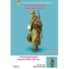 1/35 Soviet Infantryman I Autumn-Winter 1941-1943 (1 Figure)
