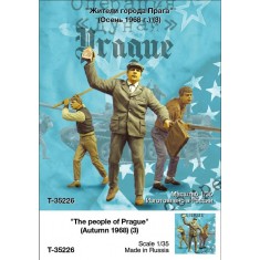 1/35 "The People of Prague" Autumn 1968 (3 figures)