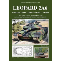 German Military Vehicles Special Vol.71 Leopard 2A6 MBT #2 Action & Variants 2A6A1/2A6MA1