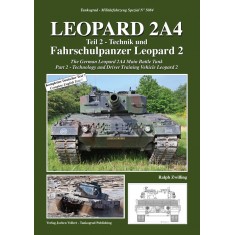 German Military Vehicles Special Vol. 5084 Leopard 2A4 Part 2 (English, 72 pages)
