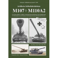 Artillerie-Selbstfahrlafetten M107 to M110A2 (80 pages, English)