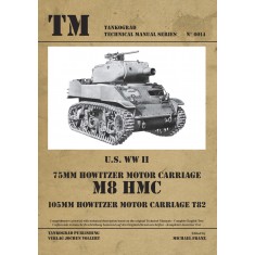 WWII Vehicles Technical Manual Vol.14 US M8 HMC Howitzer Motor Carriage (English, 48pages)