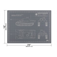 Panther Pro Modeler Mat (18x24inches/46x61cm)