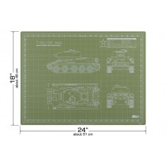 T-34/85 Pro Modeler Mat (18x24inches/46x61cm)