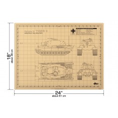 King Tiger Pro Modeler Mat (18x24inches/46x61cm)