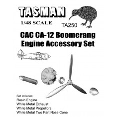 1/48 CAC CA-12 Boomerang Engine Set (resin & white metal)