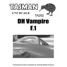 1/72 Vampire F.1 Canopy (2pcs) for Tasman kits