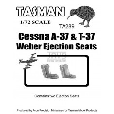 1/72 Cessna A-37 / T-37 Ejection Seats (white metal)