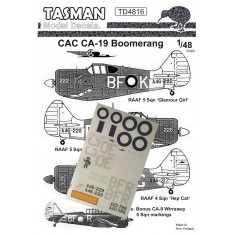 1/48 CAC CA-19 Boomerang Decals