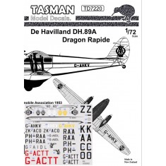1/72 DH.89A Dragon Rapide Decal