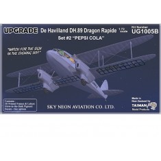1/72 Dragon Rapide Sky Neon Set #2 Pepsi Cola