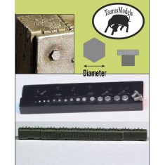 Hexagonal Nuts #Diameter: 1.6mm (27pcs)