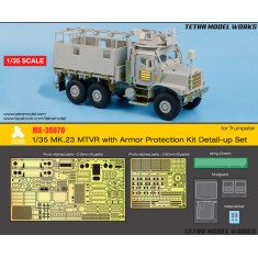 1/35 MK.23 MTVR with Armor Protection Kit Detail Set for Trumpeter kits