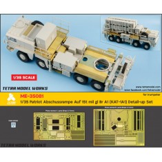 1/35 Patriot Abschussrampe Auf 15t mil gl Br A1 (KAT-1A1) Detail-up Set for Trumpeter kits