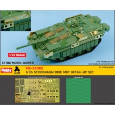 1/35 Stridsvagn 103C MBT Detail Set for HobbyJapan Kit