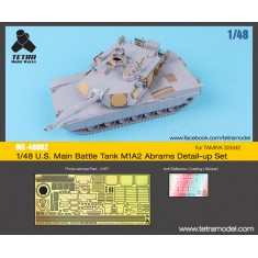 1/48 US Main Battle Tank M1A2 Abrams Detail-up Set for Tamiya kits #32592