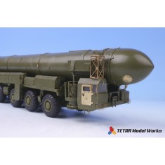 1/72 Russian ICBM Launcher TOPOL Detail-up Set for Zvezda kit