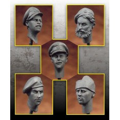 1/35 British Heads Set (5 Heads)