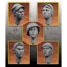 1/35 US G.I. Heads Set #2 (5 Heads)