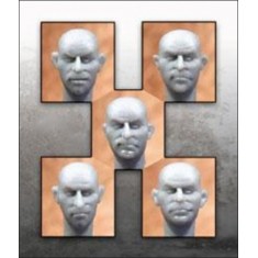 1/35 Heads Set #2 (5 Heads)