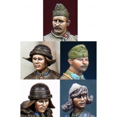 1/35 Hungarian Heads Set (5 Heads)