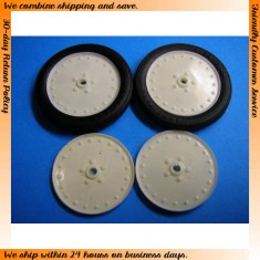 1/25 Tyre, Wheel and Back x2pcs (Dragster)