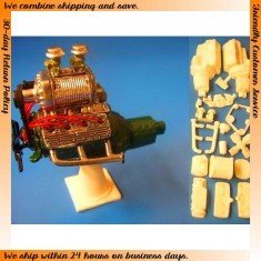 1/25 Flathead V8 Engine (Big Blower)