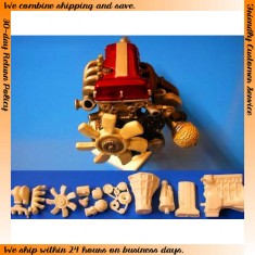 1/24 SR20DET Engine (Flat Top, Low Mount Plenum)