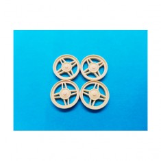 1/24 1/25 Slot Car Wheel Insert (Diameter approx 15mm, 4pcs)