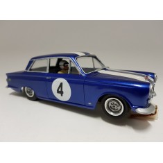 1/24 Old Skool Slots - Ford Cortina Blue and White (pre-built)