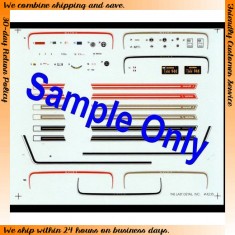 Decals for 1/25 1969 Ford Mustang Mach 1