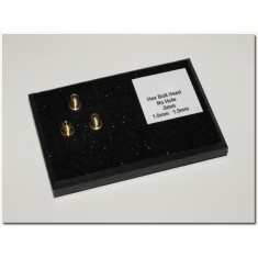 Nutter Hex Bolt Head Set (no hole)