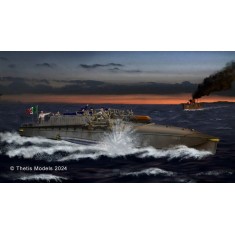 1/144 MAS 15 Torpedo Boat (12 t SVAN series) 1916 with Crew