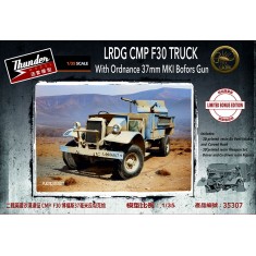 1/35 LRDG CMP F30 Gun Truck with Ordnance 37mm MK I Bofors Gun with [Bonus Edition]