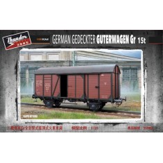 1/35 WWII German Gedeckter Guterwagen Gr 15t