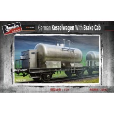 1/35 WWII German Kesselwagen with Brake Cab